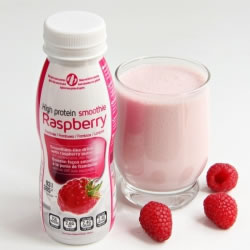 Garrafa smoothie de framboesa proteica - Smoothie framboise