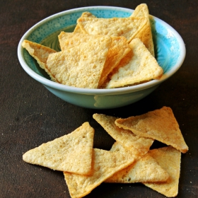 Tortilla chips proteicas sabor queso cheddar SG