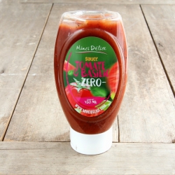 Molho Tomate Manjaricão Zero frasco de 500ml Best Before  28/07/2022