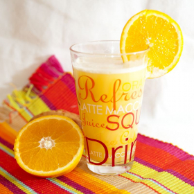 Bebida laranja rica em proteínas SG- Boisson orange