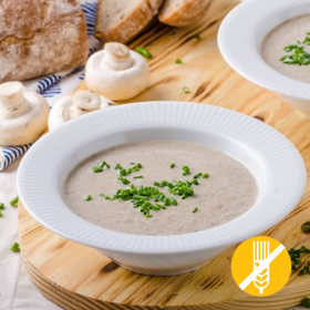 Substitut de repas Soupe de Champignons SANS GLUTEN 