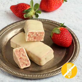 Barrita Rica em proteínas Crocante de Morango - Barre Crunch Fraise SEM GLÚTEN