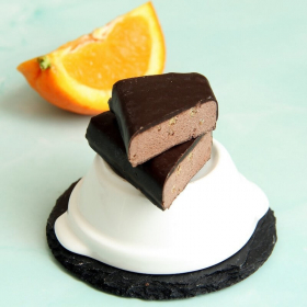 Barrita hiperproteica sabor chocolate laranja SG - Barre chocolat orange
