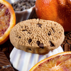 Biscoito Laranja com pepitas de chocolate - Biscuit orange pépites