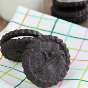 galletas Minci réo de cacao rellenas de vainilla 