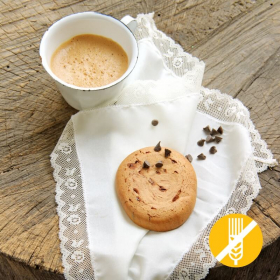 Cookie com pedaços de chocolate preto - Cookie choco noir SEM GLÚTEN 