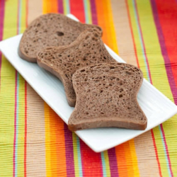 Tostas Ricas em proteínas de Chocolate - Biscottes chocolat