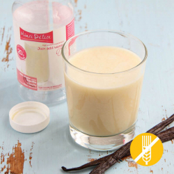 Garrafa batido proteica de baunilha - Milk-shake vanille SEM GLÚTEN