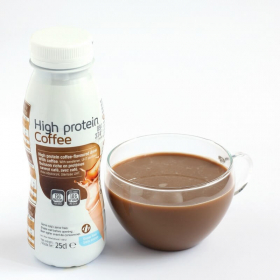 Garrafa bebida rica em proteínas UHT 250ml café mocha SG- Bouteille UHT 250 ml café mocha