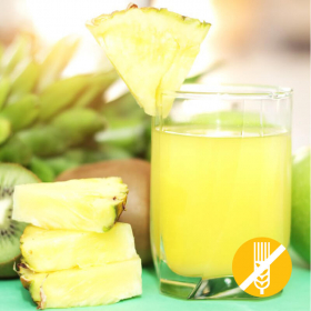 Bebida Ananas proteínas e Colagénio - Boisson ananas collagène SEM GLÚTEN
