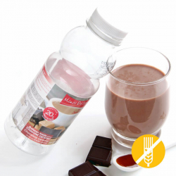 Garrafa bebida proteica chocolate caramelo - Boisson chocolat caramel SEM GLÚTEN