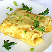 Omelette alle erbe aromatiche