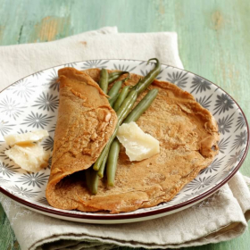 Crepe Bacon e formaggio - Bacon Fromage