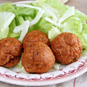 Boulettes hyperprotéinée façon falafel