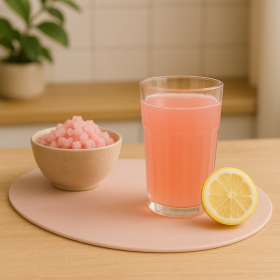 Bebida Pink Lemonade com Proteína e Colagénio